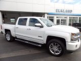 2017 Iridescent Pearl Tricoat Chevrolet Silverado 1500 High Country Crew Cab 4x4 #123025848