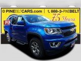 2018 Kinetic Blue Metallic Chevrolet Colorado Z71 Crew Cab 4x4 #123080132