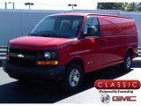 Victory Red Chevrolet Express in 2004
