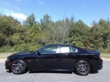 2018 Pitch Black Dodge Charger R/T Scat Pack #123080059