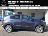 2018 Pacific Blue Kia Sportage LX AWD #123080222