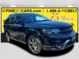 2017 Pitch Black Dodge Journey Crossroad AWD #123080147