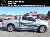 2015 Bright Silver Metallic Ram 1500 SLT Quad Cab 4x4 #123080217