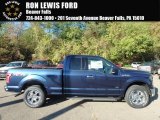 2017 Blue Jeans Ford F150 XLT SuperCab 4x4 #123080210