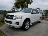 2016 White Platinum Metallic Tricoat Ford Expedition EL Limited #123080425