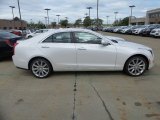 Crystal White Tricoat Cadillac ATS in 2018