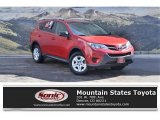 2013 Barcelona Red Metallic Toyota RAV4 LE AWD #123108016