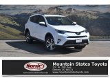 2018 Super White Toyota RAV4 XLE AWD #123108007