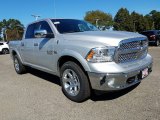 2017 Bright Silver Metallic Ram 1500 Laramie Crew Cab 4x4 #123108049