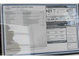 2018 Mercedes-Benz S 560 4Matic Sedan Window Sticker