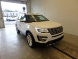 2017 White Platinum Ford Explorer Limited 4WD #123130355