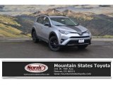 2018 Silver Sky Metallic Toyota RAV4 XLE AWD #123130241