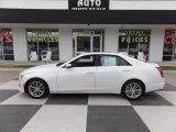 2017 Crystal White Tricoat Cadillac CTS Luxury #123130486