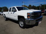 2018 Summit White Chevrolet Silverado 2500HD Work Truck Double Cab 4x4 #123154352