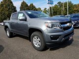 2018 Satin Steel Metallic Chevrolet Colorado WT Crew Cab #123154350