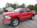 2017 Flame Red Ram 1500 Big Horn Crew Cab 4x4 #123154511