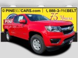 2018 Red Hot Chevrolet Colorado WT Extended Cab 4x4 #123154342