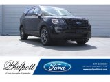 2017 Shadow Black Ford Explorer Sport 4WD #123154521