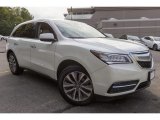 2015 White Diamond Pearl Acura MDX SH-AWD Technology #123179613