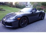 Agate Grey Metallic Porsche Boxster in 2015