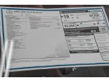 2018 Mercedes-Benz SL 63 AMG Roadster Window Sticker