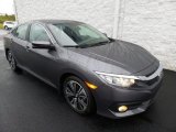 2017 Modern Steel Metallic Honda Civic EX-T Sedan #123196067