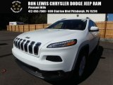 2018 Bright White Jeep Cherokee Latitude Plus 4x4 #123210371