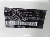 2018 RAV4 Color Code for Blizzard White Pearl - Color Code: 070