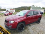 2012 Deep Cherry Red Crystal Pearl Jeep Compass Latitude 4x4 #123210345
