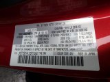 2018 CX-9 Color Code for Soul Red Metallic - Color Code: 46V