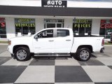 Summit White GMC Canyon in 2017