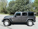 2017 Granite Crystal Metallic Jeep Wrangler Unlimited Sport 4x4 #123234209