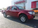 2017 Cayenne Red Nissan Frontier SV Crew Cab 4x4 #123234453