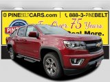 2018 Cajun Red Tintcoat Chevrolet Colorado Z71 Crew Cab 4x4 #123234275