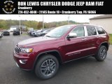 2018 Velvet Red Pearl Jeep Grand Cherokee Limited 4x4 #123255753