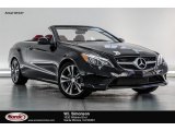 2017 Obsidian Black Metallic Mercedes-Benz E 400 Cabriolet #123255788