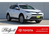 2018 Blizzard White Pearl Toyota RAV4 Limited #123255913