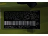 2018 Corolla iM Color Code for Spring Green Metallic - Color Code: 6W2