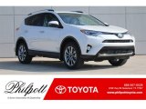 2018 Blizzard White Pearl Toyota RAV4 Limited #123255896