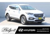 2018 Pearl White Hyundai Santa Fe Sport  #123255892