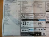 2018 Mini Hardtop Cooper S 4 Door Window Sticker