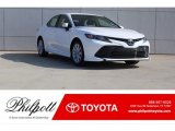 2018 Super White Toyota Camry LE #123284307