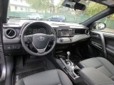 2018 Toyota RAV4 SE AWD Hybrid Black Interior
