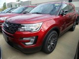 2017 Ruby Red Ford Explorer Sport 4WD #123284436