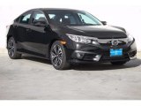 2017 Crystal Black Pearl Honda Civic EX-T Sedan #123312849