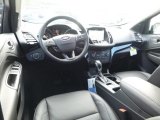 2018 Ford Escape Titanium 4WD Charcoal Black Interior