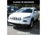 2018 Bright White Jeep Cherokee Latitude Plus 4x4 #123328998