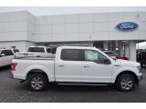 White Platinum Ford F150 in 2018