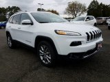 2018 Bright White Jeep Cherokee Limited 4x4 #123328866