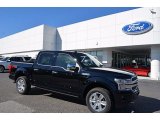 2018 Shadow Black Ford F150 Platinum SuperCrew 4x4 #123342752